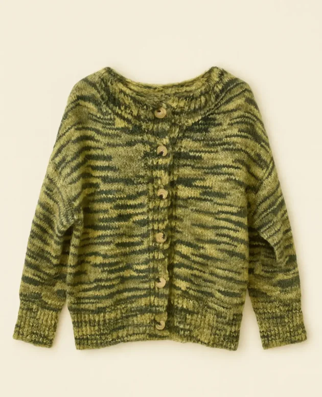 Green Cardigan