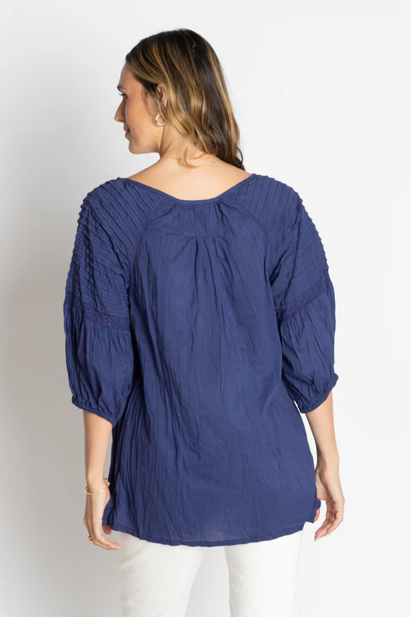 LulaLife Celeste Top Navy - Image 2