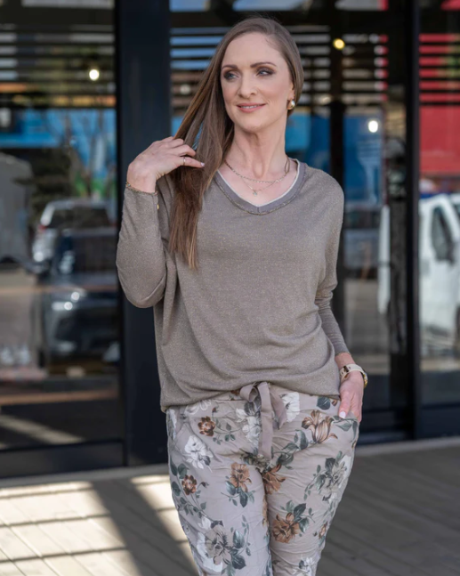 Shine On Me Knit | Gold