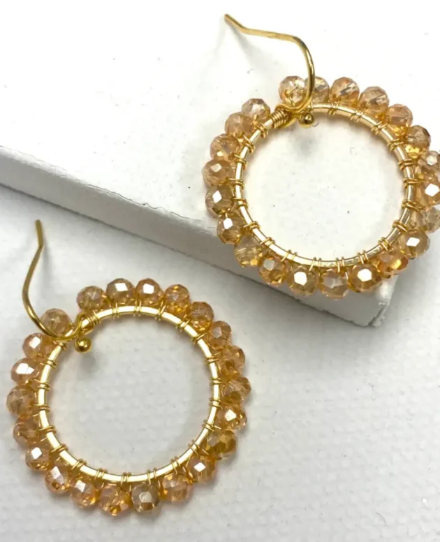 Aurora Huggies in Gold