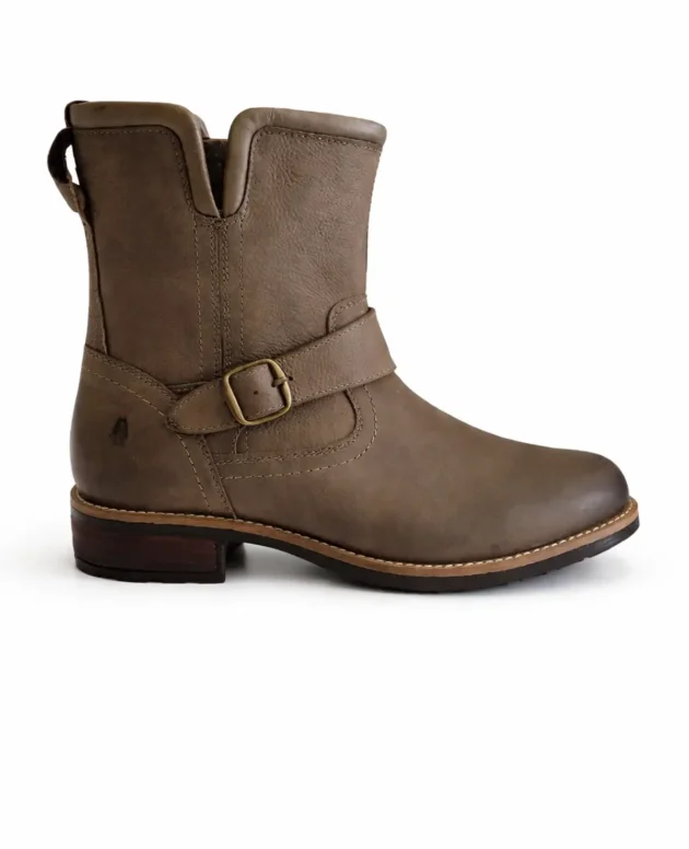 Hush Puppies Rodeo Taupe Zenta Cow Leather