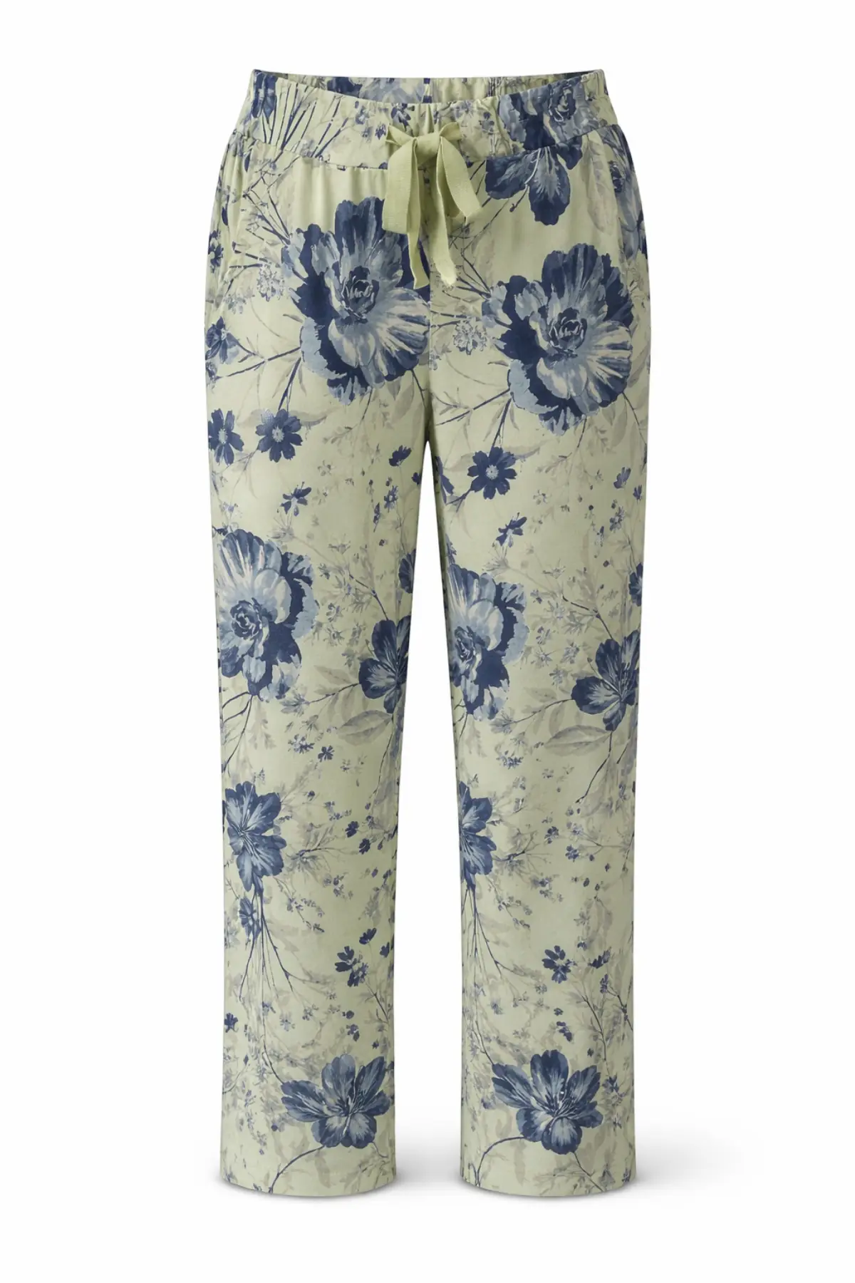 Lyric Viscose Elastane Floral Print Pants
