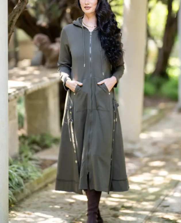Mastik Earthy Olive Slate Dress