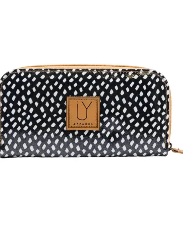 Wallet - Scatter White on Black