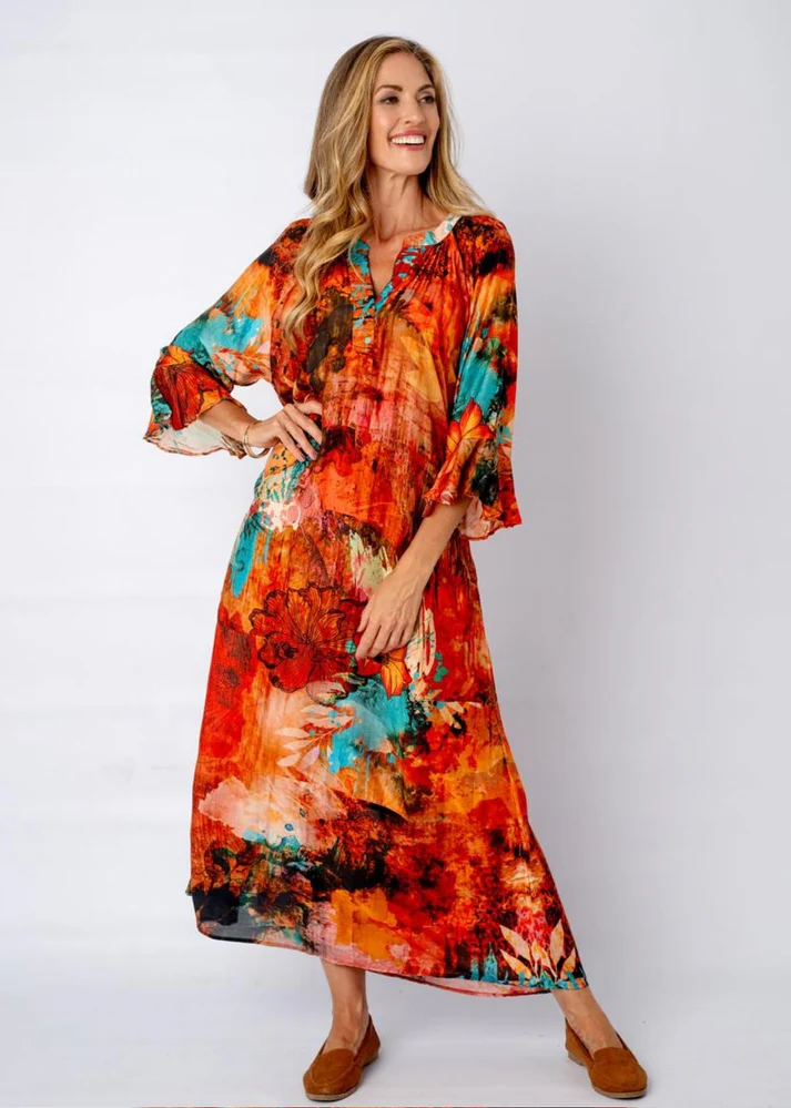 Jubilee Dress in Pimento - Image 3