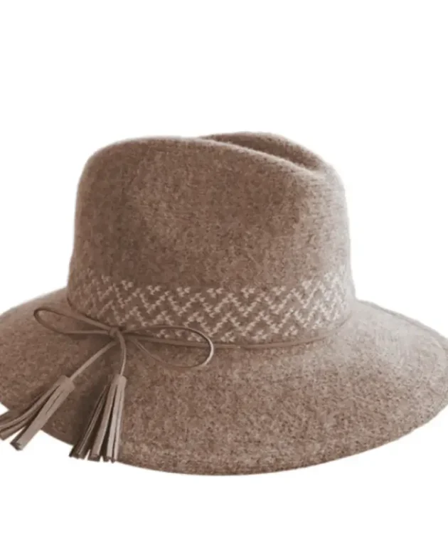Willow Fedora - Taupe