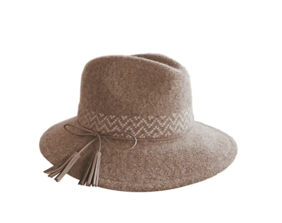 Willow Fedora - Taupe