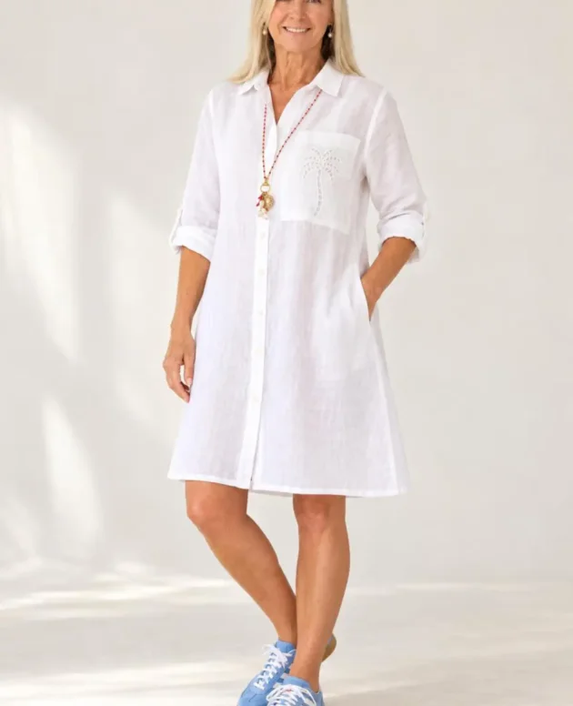 Fock and Roll - Linen Dress